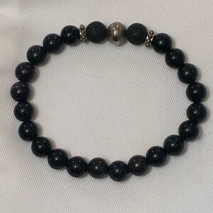 Genuine Blue Goldstone Bracelet